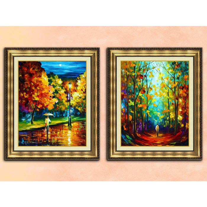 Set of Two Orignal discount Paintings