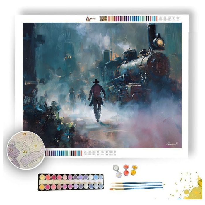 IRON SHADOW GEAR - Paint by Numbers Full Kit