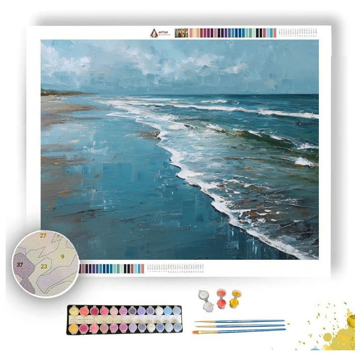 EDGE SHORE OPEN - Paint by Numbers Full Kit