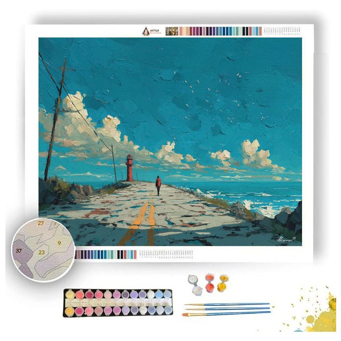 SIGNAL MARK - Paint by Numbers Full Kit