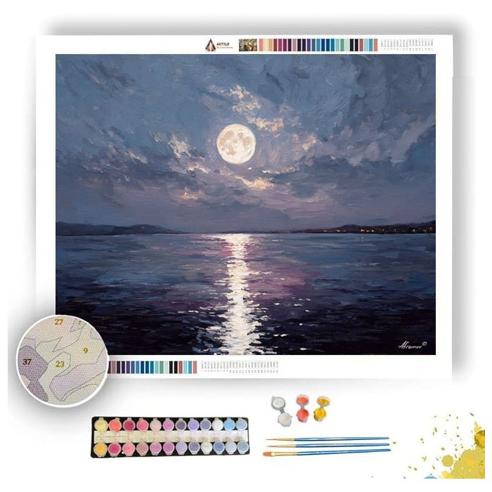 GLOW MOON - Paint by Numbers Full Kit
