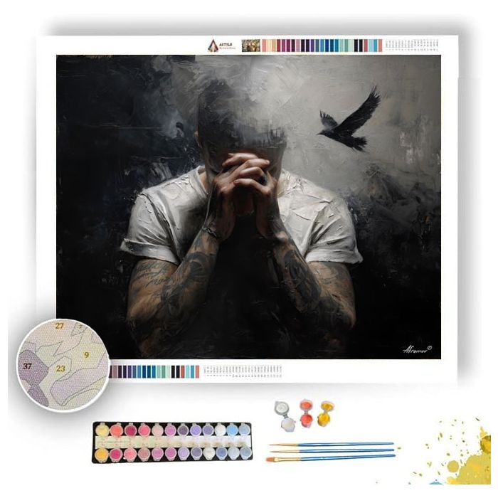 MARK FLOW - Paint by Numbers Full Kit
