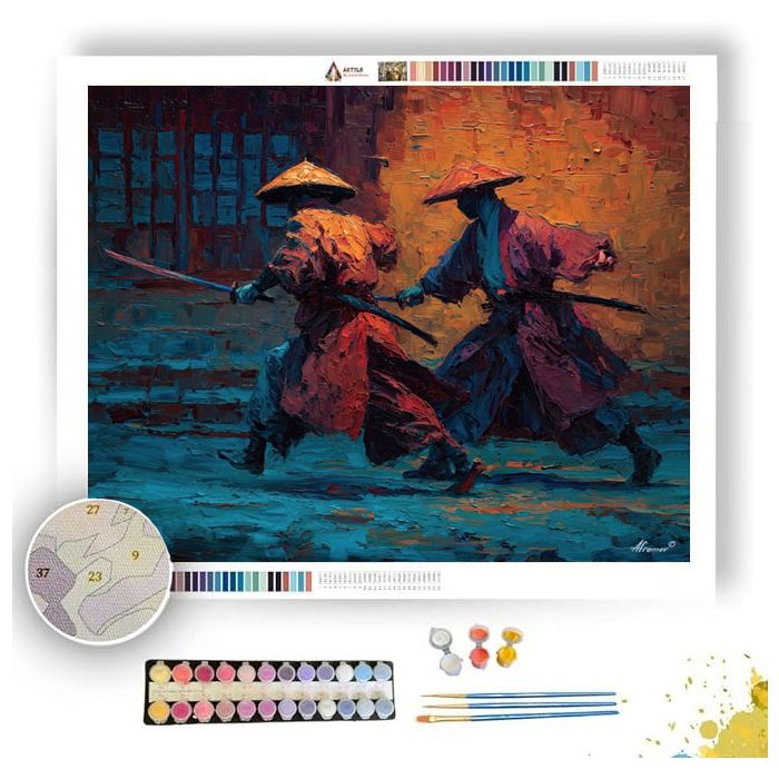 STRIKE RESOLVE SHADOW - Paint by Numbers Full Kit