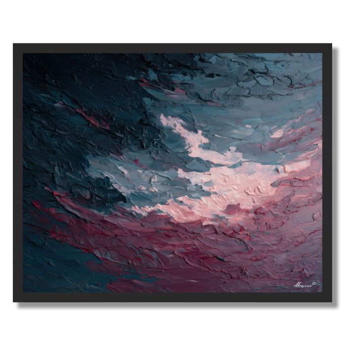 SIGNAL PULSE THREAD - FRAMED