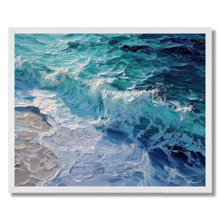 FOAM TIDE - FRAMED