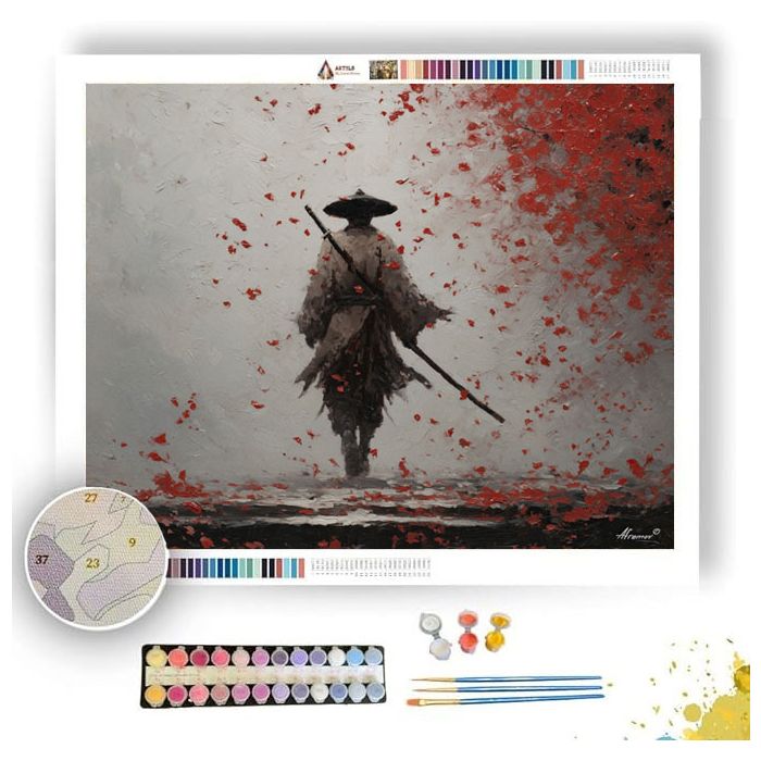 SILENT ASH EDGE - Paint by Numbers Full Kit