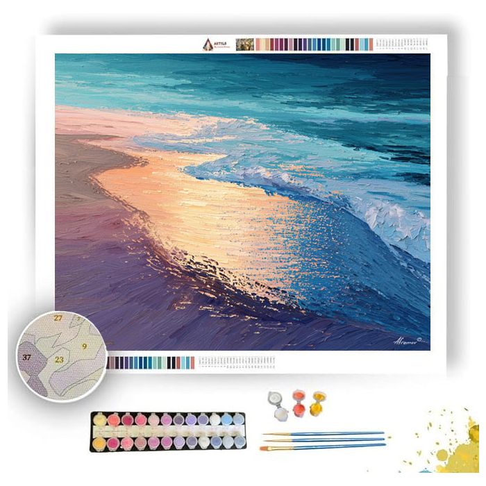 SOFT WAVE FLOAT - Paint by Numbers Full Kit