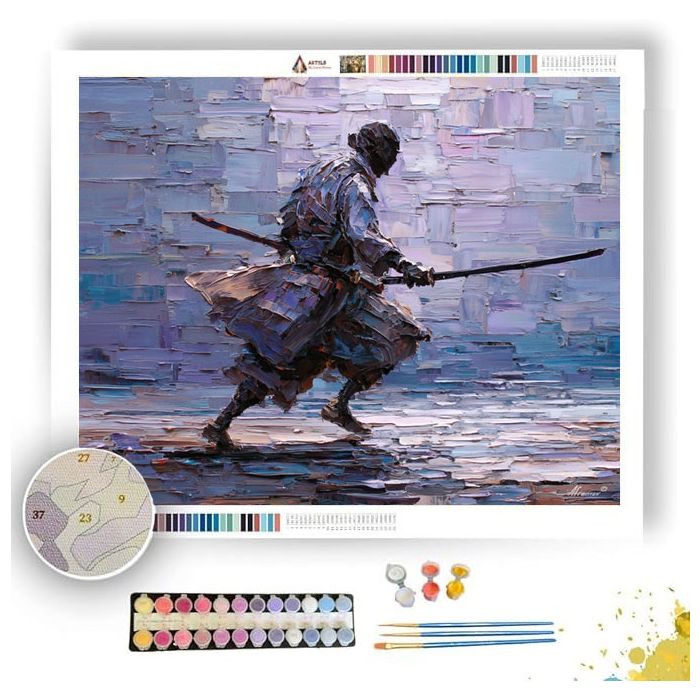 SILENT STEEL - Paint by Numbers Full Kit