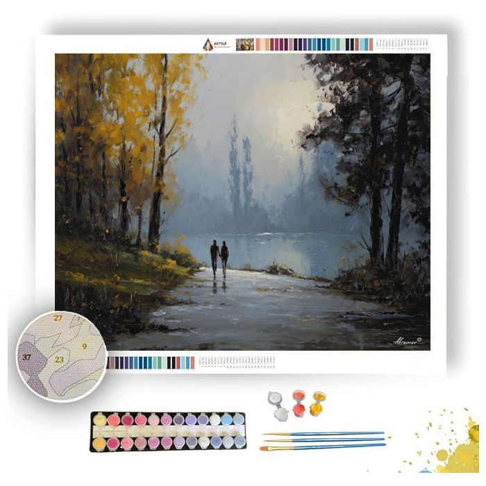 ALIGNED COMMON LINKED - Paint by Numbers Full Kit