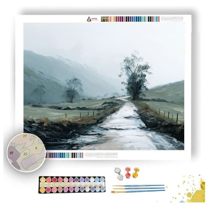 TONE DRIFT LOW - Paint by Numbers Full Kit