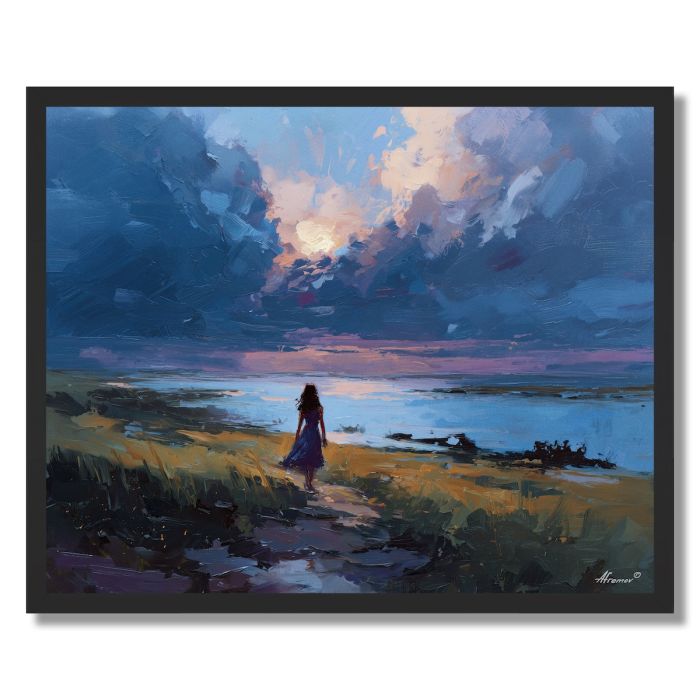 CURRENT QUIET - FRAMED