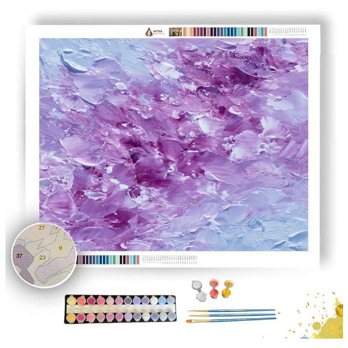 GLOW PULSE CLEAR - Paint by Numbers Full Kit