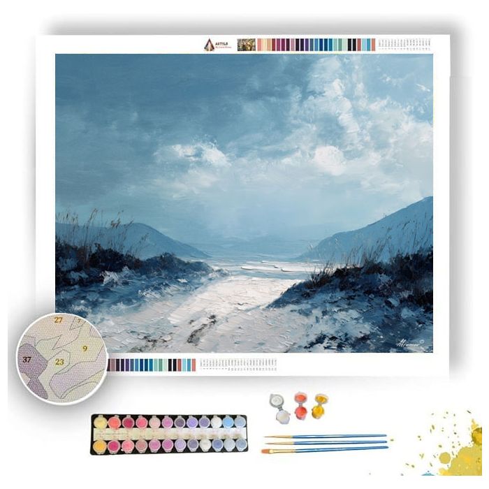SILENT SOFT CLEAN - Paint by Numbers Full Kit