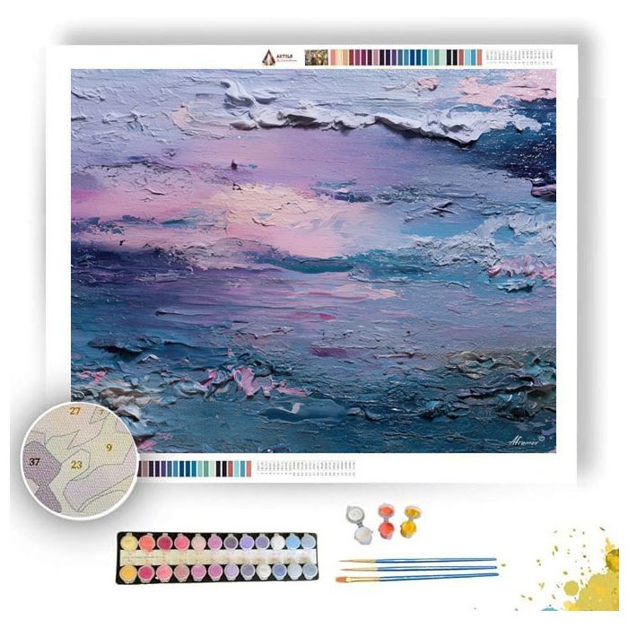 GLOW FOAM - Paint by Numbers Full Kit