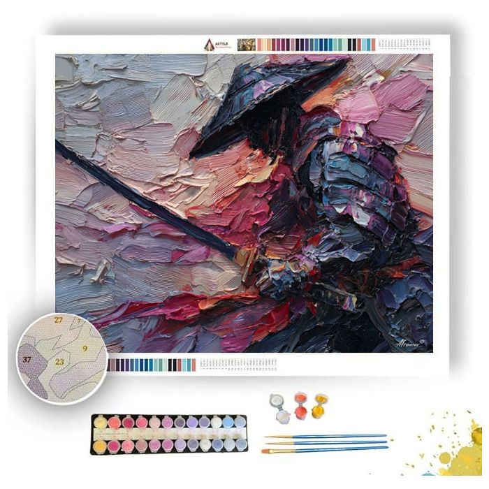 SILENT EDGE SHADOW - Paint by Numbers Full Kit
