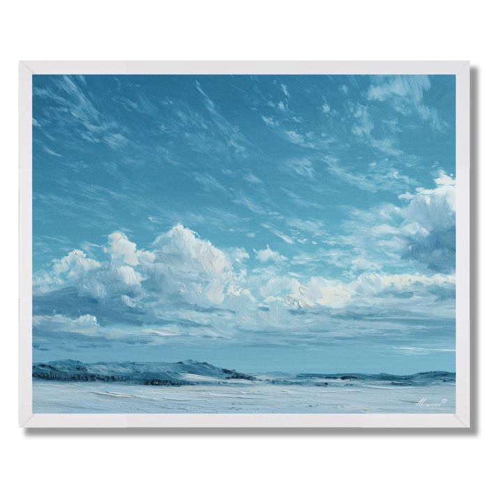 SIMPLE CALM SPACE - FRAMED