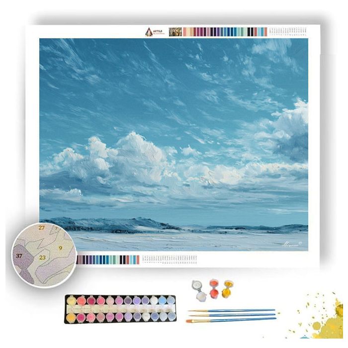 SIMPLE CALM SPACE - Paint by Numbers Full Kit