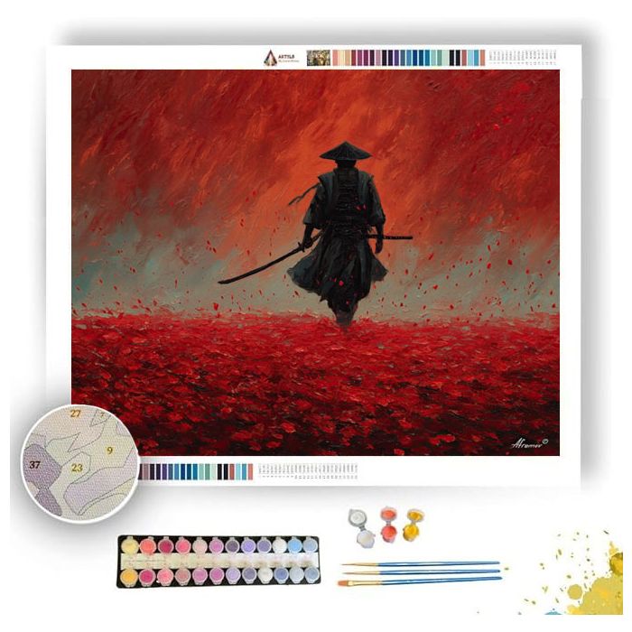 SILENT SHADOW STRIKE - Paint by Numbers Full Kit