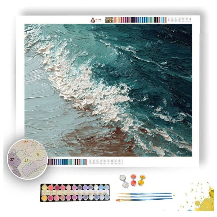 WAVE DRIFT - Paint by Numbers Full Kit