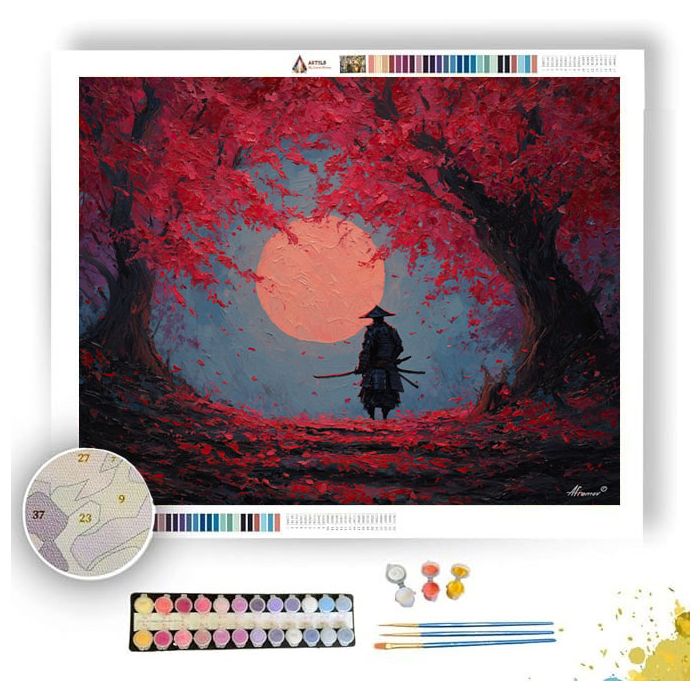 ASH NIGHT BLADE - Paint by Numbers Full Kit