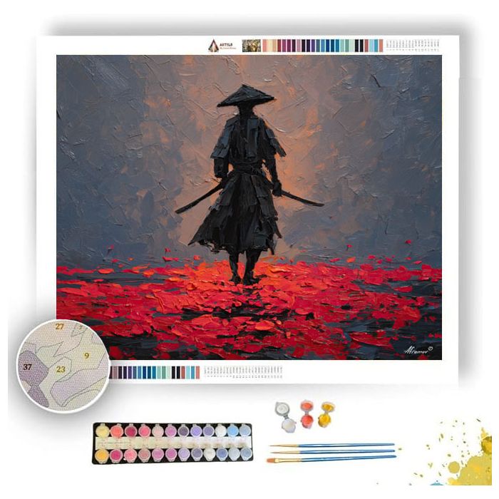 ASH EDGE STEEL - Paint by Numbers Full Kit