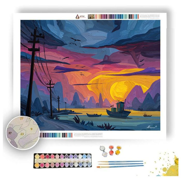 BOLD FUN - Paint by Numbers Full Kit