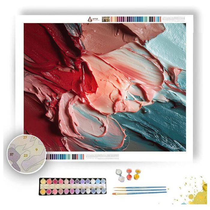 BLUR CLEAR FLUID - Paint by Numbers Full Kit