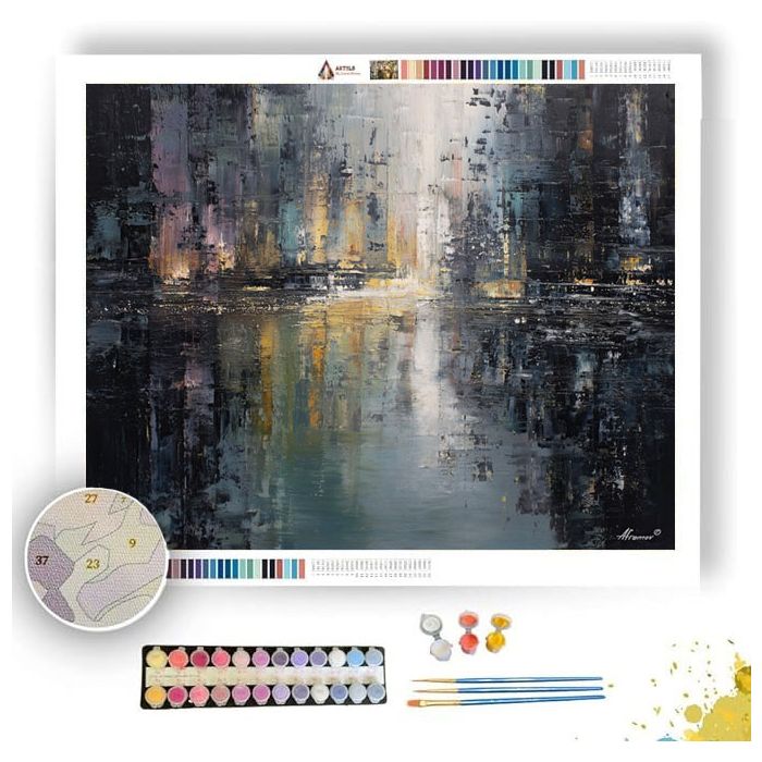 MEMORY TRACE ECHO - Paint by Numbers Full Kit
