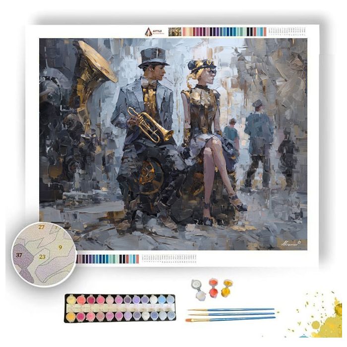 SHADOW BRASS - Paint by Numbers Full Kit