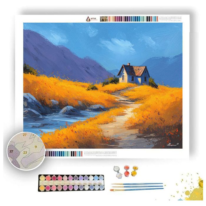 SIMPLE HAPPY BOLD - Paint by Numbers Full Kit