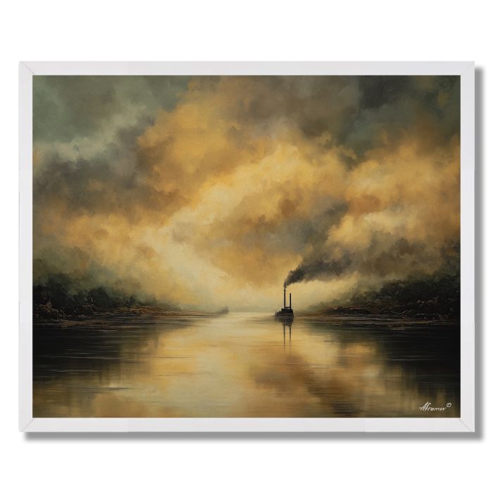 BRASS SMOKE RIVET - FRAMED