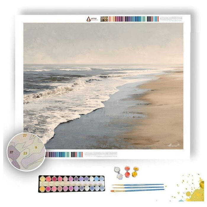 BREEZE CURRENT PALE - Paint by Numbers Full Kit