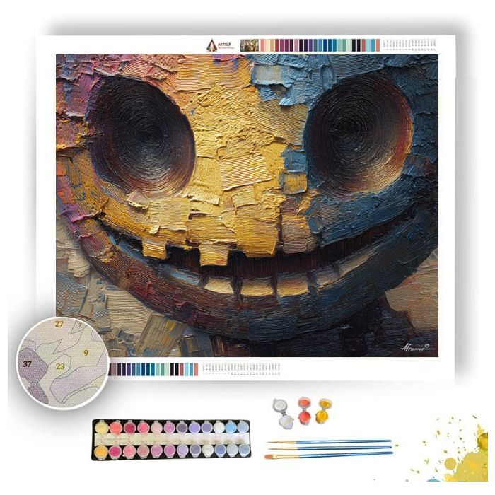 SMILE ODD - Paint by Numbers Full Kit