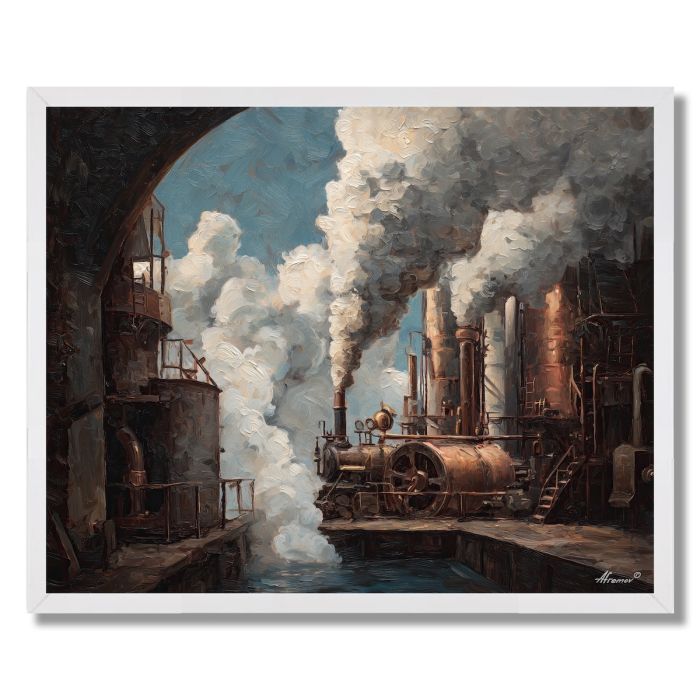 STEAM COPPER - FRAMED