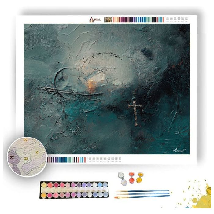 SYMBOL TRACE - Paint by Numbers Full Kit