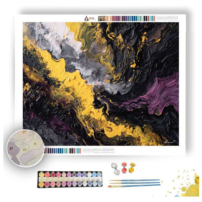 FLOW INK PULSE - Paint by Numbers Full Kit