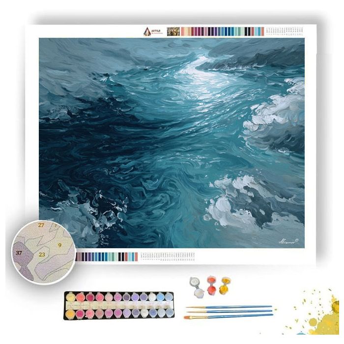 FLOW ECHO - Paint by Numbers Full Kit