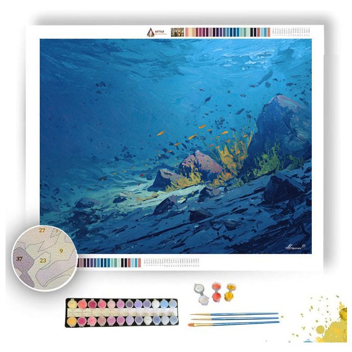 PEARL DEPTH DRIFT - Paint by Numbers Full Kit