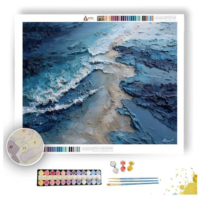 TIDE DRIFT - Paint by Numbers Full Kit