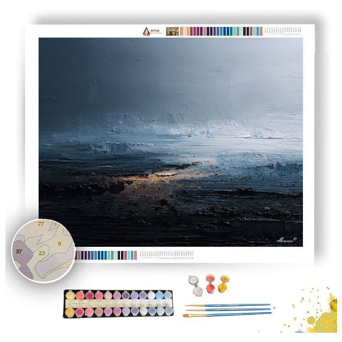 BROKEN SHADOW DRIFT - Paint by Numbers Full Kit