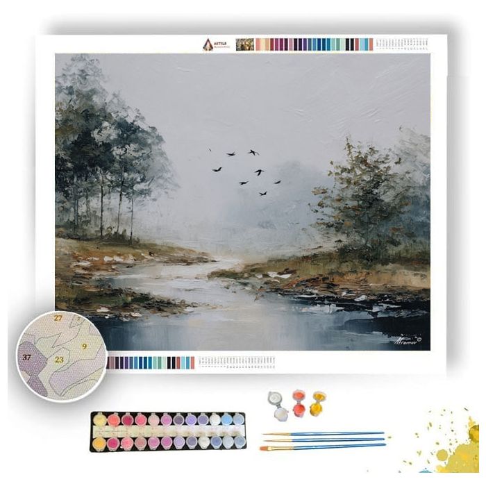 LOW MUTED - Paint by Numbers Full Kit