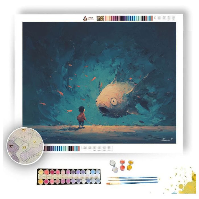 ODD QUICK SIMPLE - Paint by Numbers Full Kit