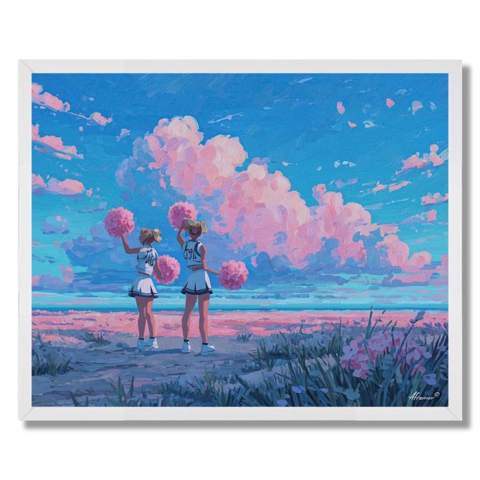 POP CHEER HAPPY - FRAMED