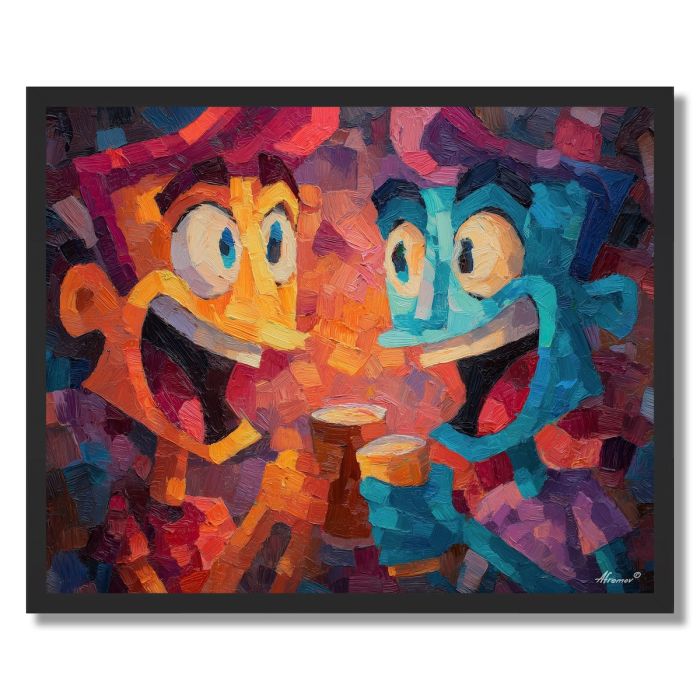 CHEER FUN BOLD - FRAMED