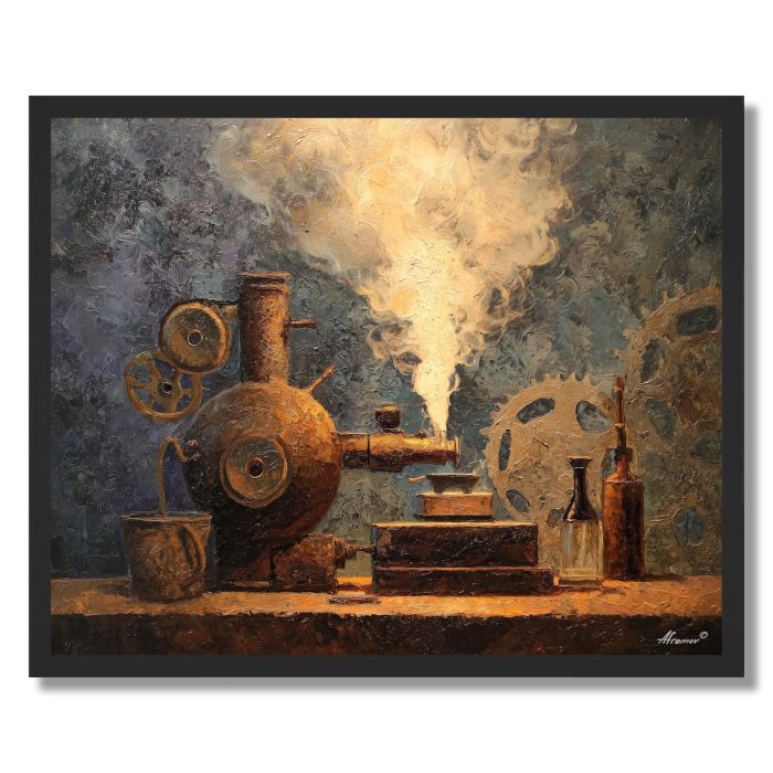 STEAM GEAR - FRAMED