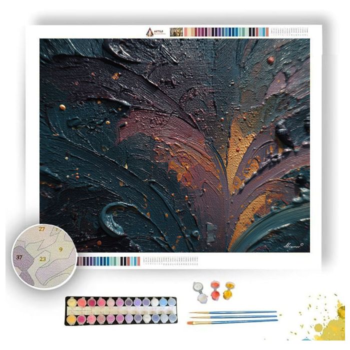 PULSE INK MEMORY - Paint by Numbers Full Kit