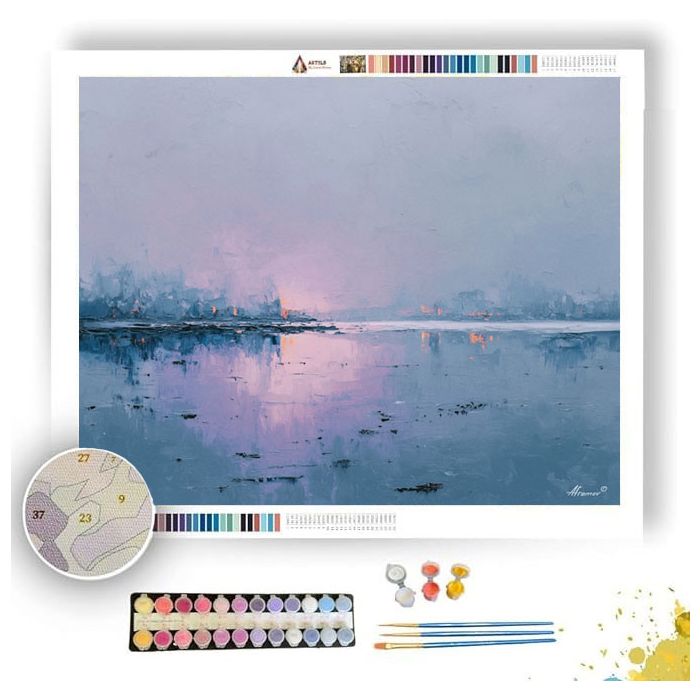 CALM QUIET - Paint by Numbers Full Kit