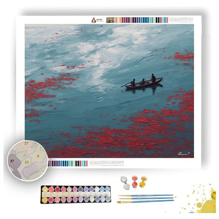 FLOAT SLOW - Paint by Numbers Full Kit