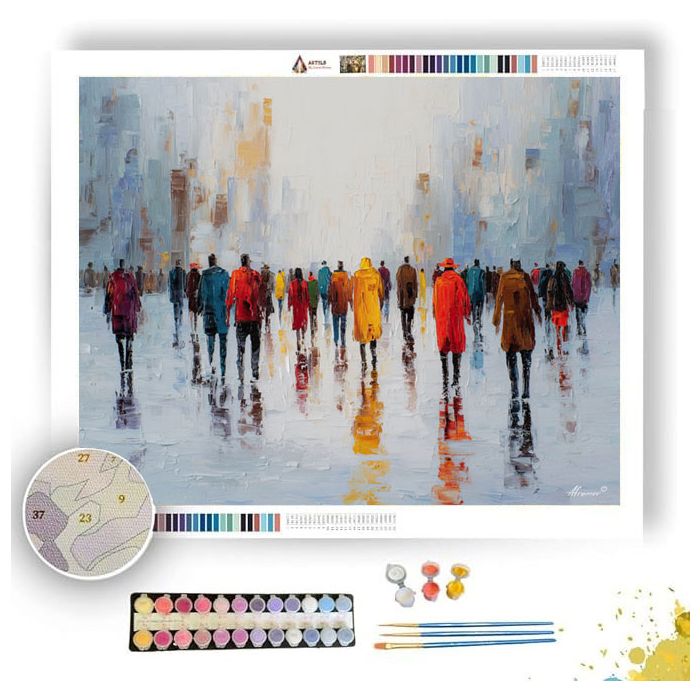 ALIGNED TOGETHER - Paint by Numbers Full Kit