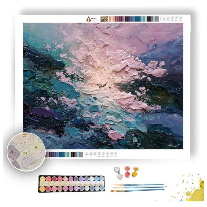 PEARL DEEP GLOW - Paint by Numbers Full Kit
